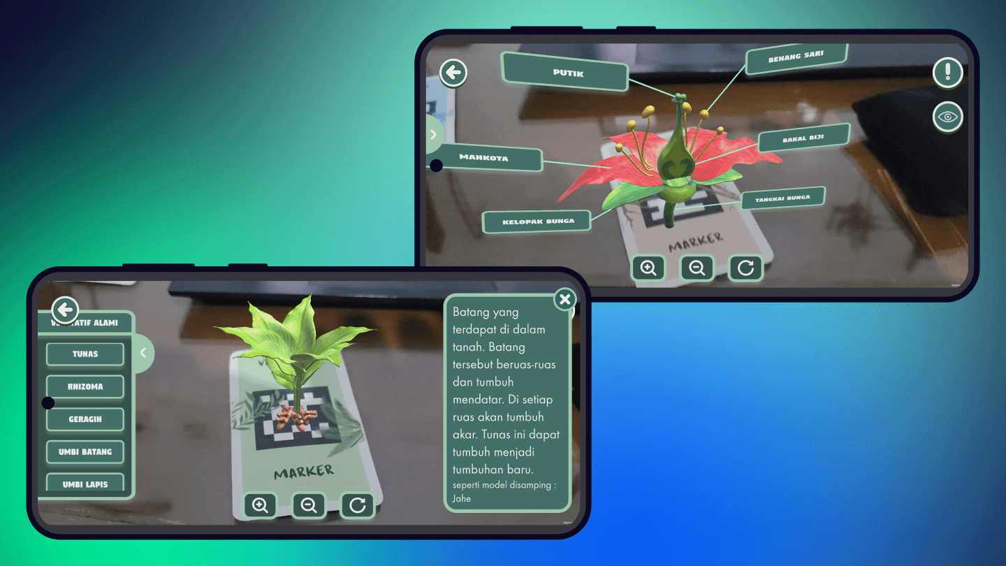 AR Application for Plant Reproduction Education - Thumbnail 2